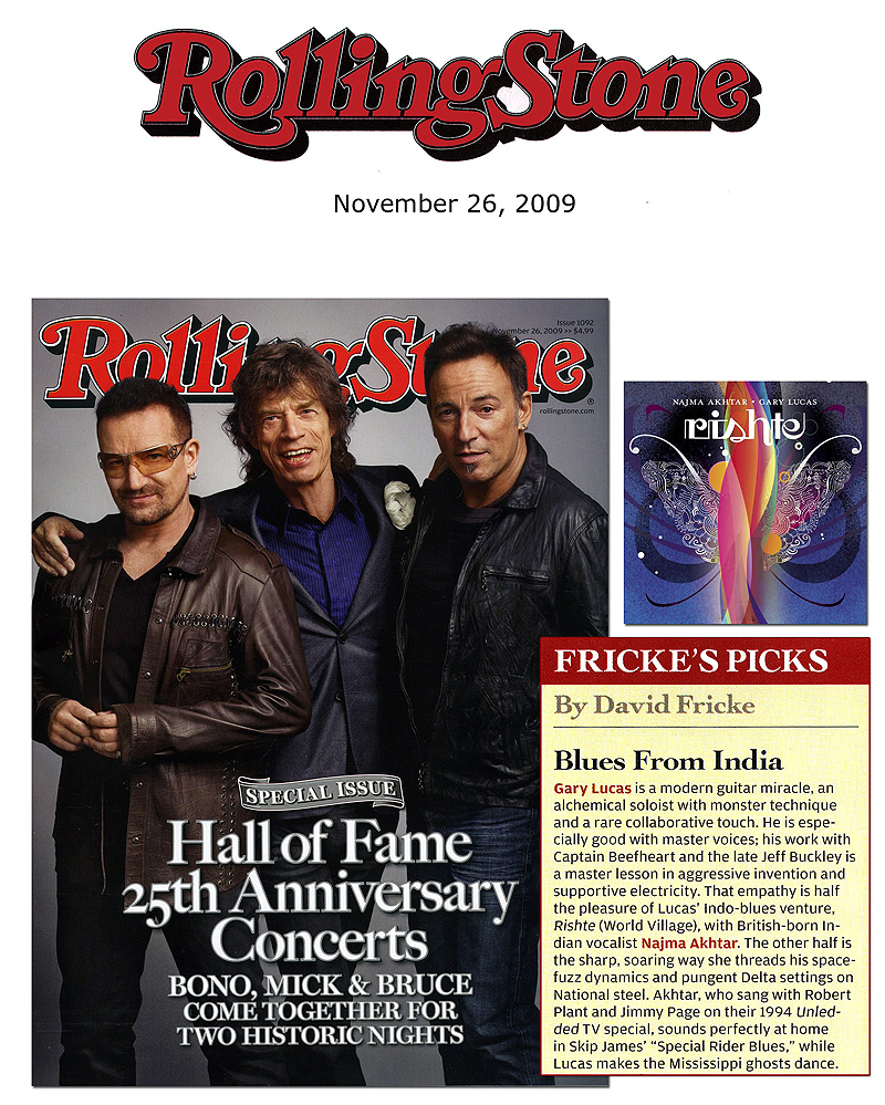 Rishte review - Rolling Stone, November 26, 2009